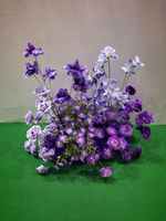 Fleurs artificielles faites à la main, directement de l'usine, pour décoration de mariage, fleurs d'escalier, fleurs d'allée de mariage de 60 cm