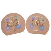 Sachets d'échantillons cosmétiques en aluminium imprimés PE+PE, scellés sur 3 côtés, pour masques faciaux et soins de la peau, emballages de beauté en feuille