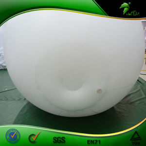 Balon Telur Tiup Raksasa Putih untuk Iklan Luar Ruangan, Telur Paskah Tiup Kustom untuk Promosi, Layar Iklan LED - Product Image 6