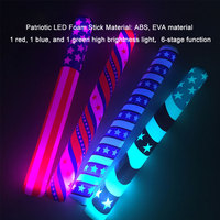 Bâtons en mousse lumineux LED néon écologiques fantaisie en gros, personnalisables pour les fêtes - Noël, Halloween, 4 juillet