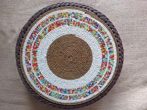 Best Selling <b>Beaded</b> Floral <b>Placemat</b> Luxury Home Decor Accessory for Dining Tables Available At Wholesale Price - Product Image 4