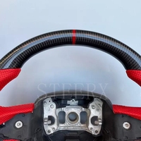 Volant en fibre de carbone pour Dodge Charger Challenger Hellcat Charger Durango SRT RT GT, accessoires de voiture