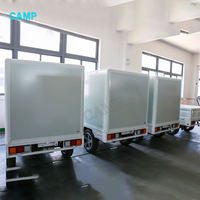 Voiture de transport de fret, camion de cargaison, mini voiture de cargaison électrique, camion de courrier de livraison express