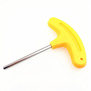 Llave Hexagonal en T NBJ16 de 4 mm, Cromada, de Acero Inoxidable, Grado Industrial - Product Image 1