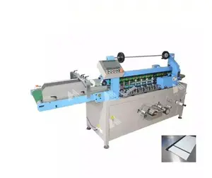 Spine Paper Wrapping Machine for Diaries Notebooks Binding, Notebook Making Machine ZL620P