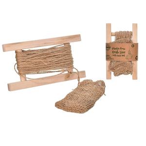 <span class=keywords><strong>Ligne</strong></span> de crabe en bois sans plastique avec sac à appâts PAS DE CROCHETS Attrape-crabe en forme de H Pêche Bord de mer <span class=keywords><strong>Jouet</strong></span> de vacances - Product Image 1