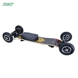 2023 7.8 इंच 42V काले मिनी इलेक्ट्रिक Longboard स्केटबोर्ड