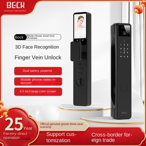 BECK <span class=keywords><strong>Bock</strong></span> V9スマートロックアルミ合金インテリジェント自動3Dフェイス静脈認識リモートクラウドWIFI接続手のひらロック付き - Product Image 2