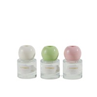 Diffuseur de parfum d'ambiance aromathérapeutique personnalisé, parfum d'air frais, huile essentielle naturelle, diffuseur de roseaux mini 50 ml avec bâtonnets aromatiques
