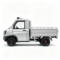 Mini camion électrique 4 roues 2 places, camionnette de transport, capacité de charge de 1 à 10 tonnes, usage agricole