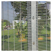 Clôture 358 Anti-escalade Pvc enduit clôture murale limite grille conception clôture liquidation