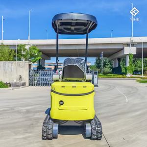 <span class=keywords><strong>Mini</strong></span> Excavadora de 1.3 Toneladas, Excavadora de Orugas de Alta Resistencia con Accesorio de Enganche Rápido para Agricultura y Jardinería - Product Image 6