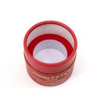 Bouteille compte-gouttes d'huile essentielle en verre à pompe à bouton-poussoir 30ml bouteille d'emballage compte-gouttes cosmétique en verre rouge pour huile de sérum cosmétique