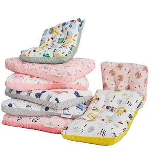 13 "x 18" örme mikrofiber dolgu yürümeye başlayan yastık 400TC 100% Polyester çocuklar için bebek uyku beşik yastık bebek