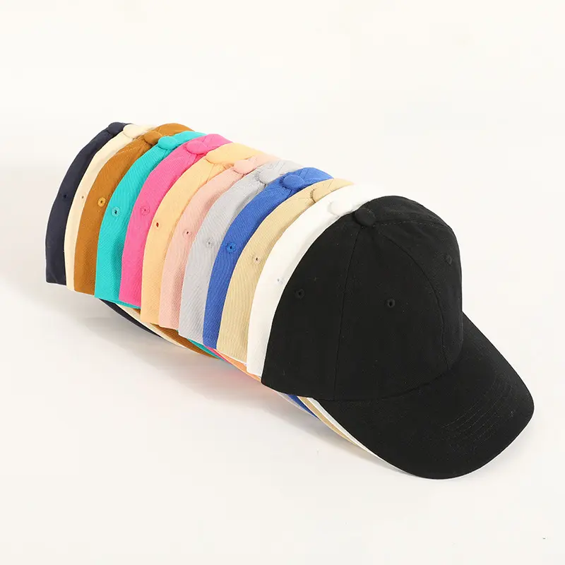 Baseball Cap Autumn and Winter Multicolor Trend Male and Female Couple Student Fashion Versatile Soft Top Tongue Cap Wholesale