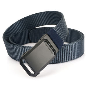 सबसे लोकप्रिय उच्च गुणवत्ता वाली कैजुअल नायलॉन पुरुषों की वेबबिंग बेल्ट के साथ - Product Image 3