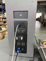 Sistema de Sonido PA Boutum Q1006, Altavoz de Columna Profesional de 4x10 Pulgadas, Subwoofer Activo de 24 Pulgadas
