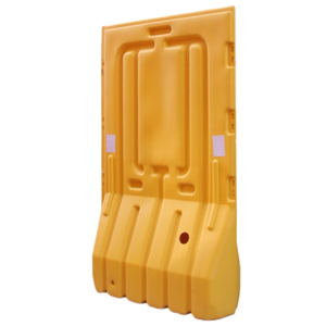 Cheval d'eau en matériau PE à barrière de trafic à triple trou réfléchissant à haute intensité pour la sécurité de la construction routière d'abord - Product Image 2