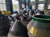 Pièces de concasseur à cône Telsmith 44S 52 57, revêtements de bol en acier à haute teneur en manganèse, revêtements concaves moulés, 100% originaux ISO9001
