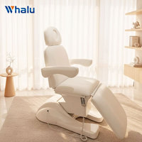 Table de massage électrique professionnelle pour salon de beauté, lit de spa esthétique pour soins du visage