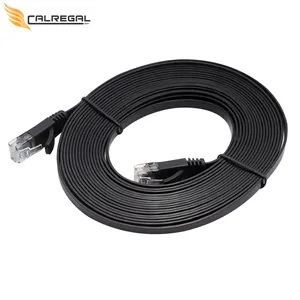 Fabrication OEM Câble réseau RJ45 Cat 6 Lan plaqué or Câble Ethernet Cat6 en cuivre nu 1M 2M 3M 1Gpbs