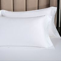Parure de lit 4 pièces en coton tissé uni 100 % coton, écologique, respirante, 300 fils, taille King, avec drap-housse, housse de couette et taies d'oreiller, toutes saisons