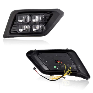 ไฟเดย์ไลท์ LED สำหรับรถยนต์นิสสัน เอ็กซ์เทรล ปี 2014 2015 2016 พร้อมฝาครอบไฟตัดหมอกและไฟเลี้ยว - Product Image 3