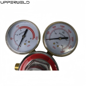 Sortie d'acétylène UPPER Régulateur de gaz <span class=keywords><strong>Propane</strong></span> réducteur de pression jauge de réduction de gaz régulateur à <span class=keywords><strong>double</strong></span> tête - Product Image 5