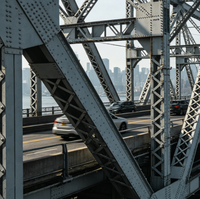 Bâtiments préfabriqués modulaires en acier pour ponts, conçus pour un réseau routier extensible et un plan d'extension futur