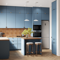 Cuisine classique 2026 : Armoire de cuisine européenne style Shaker