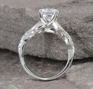 Anello a Foglia d'Uva per Donne, Gioielli di Moda Scintillanti Ispirati alla Natura - Product Image 6