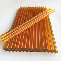 Adhésif thermofusible en polyamide 94V-0 couleur ambre, bâtons de colle thermofusible haute température pour le collage de cartes mères de circuits imprimés