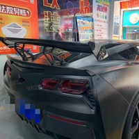 Aileron arrière en Fiber de carbone GT de haute qualité pour Chevrolet Corvette C7 C6 C8 séparateur d'aile de coffre