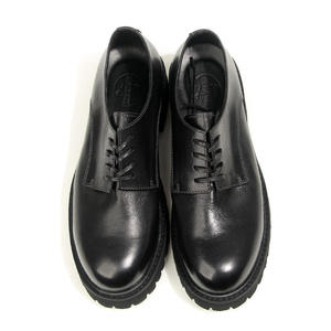 Chaussures habillées et Richelieu en cuir pour hommes, de style italien rétro, de haute qualité, avec lacets, semelle épaisse, fabriquées à la main, pour affaires et occasions décontractées - Product Image 4