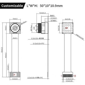 YE <span class=keywords><strong>2</strong></span> triệu pixels P 60fps gc2093 WDR máy tính bảng thông minh mặc mipi máy ảnh mô-đun - Product Image 3