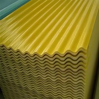 Pultrudierte GFK-Wellplatten Hochfeste Wasserdichte Industrielle Glasfaserplatten für Gebäude