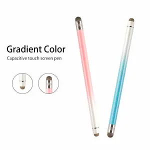 Harga grosir pena Stylus pena serat mikro untuk promosi Stylus dengan kompartemen pengisian