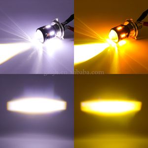 Bán Hot trắng vàng xe máy ống kính ánh sáng phụ kiện H6 p15d H4 xe máy <span class=keywords><strong>Led</strong></span> Đèn Pha - Product Image 5