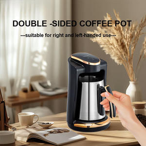 Machine à café 250 ml avec chauffage à température constante, <span class=keywords><strong>cafetière</strong></span> en acier inoxydable, pour préparer du thé et du café, 550 W - Product Image 3