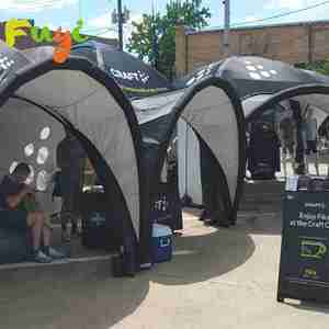 定制标志充气凉亭防水蜘蛛吹气天篷帐篷汽车经销商展示品牌促销展示密封空气 - Product Image 2