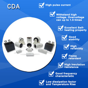 Condensateur de machine à souder à stockage d'énergie résonante Chunyuan <span class=keywords><strong>CDA</strong></span> 50uF 600VDC, résistance à courant élevé, film diélectrique en polypropylène - Product Image 3