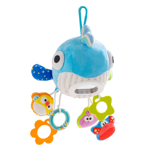 Jouets en tissu éducatifs et sensoriels pour lit de bébé, poussette et siège auto, hochets et anneaux de dentition pour bébés de 0 à 1 an, jouets en vrac - Product Image 2