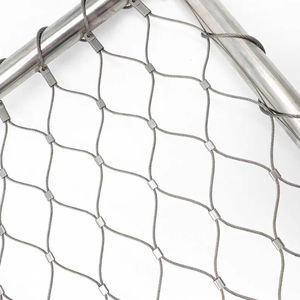 कारखाने थोक 3/64 "<span class=keywords><strong>1</strong></span>/16" 5/64 "3/32" <span class=keywords><strong>1</strong></span>/8 "5/32" s 304l 316l स्टेनलेस तार रस्सी जाल जाल खेल और मनोरंजन के लिए - Product Image 1