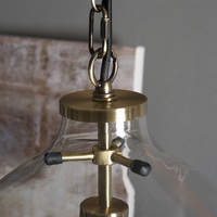 Zhengzhen — éclairage d'intérieur simple à pendentif, modèle en verre de cuisine, nouveau modèle en vogue