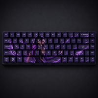 VALORANT Reyna – Lot de 68 touches PBT Dye-Sub profil Cherry, personnalisées pour clavier mécanique MX