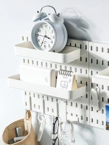 Étagère murale multifonctionnelle en plastique pour organiser et gagner de la place, idéale pour les bijoux, le <span class=keywords><strong>garage</strong></span>, la cuisine, le salon, la salle de bain, le bureau - Product Image 5