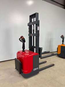 Gerbeurs électriques Heli 1,6 tonne CDD163 à mât triphasé, pneus pleins, batterie au plomb-acide, utilisation en intérieur - Product Image 3