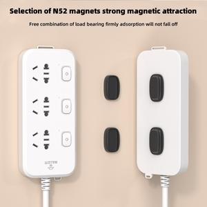 <span class=keywords><strong>Support</strong></span> magnétique en silicone pour télécommande, fixation murale sans perçage avec adhésif puissant pour mur, bureau et carrelage - Product Image 3