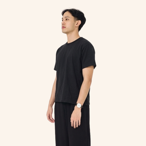 เสื้อยืดทรงบ็อกซี่เรียบง่าย ผ้าฝ้าย 100% 230gsm คอมบ์ 20 ขายส่งประเทศไทย - Product Image 6