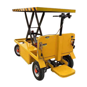 हैंडलिंग प्लेटफॉर्म वाहन इलेक्ट्रिक ट्रॉली हाइड्रोलिक लिफ्टिंग यूनिट प्लेटफॉर्म ट्रेलर फ्लैट कार औद्योगिक भंडारण उपकरण ओएम धातु - Product Image 5